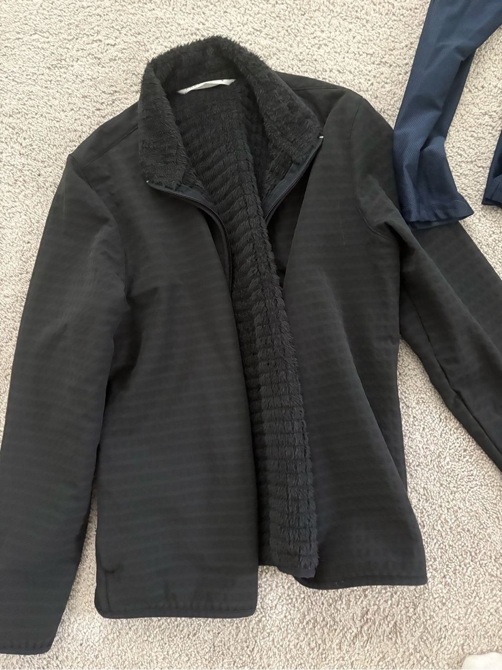 Free Fly Apparel Women's Black Performance Jacket with Plush Lining